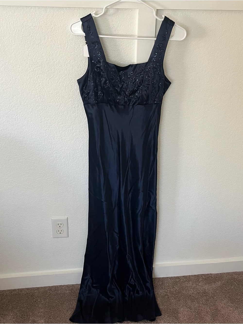 Vintage Be Smart Women's 7/8 Maxi Formal Dress